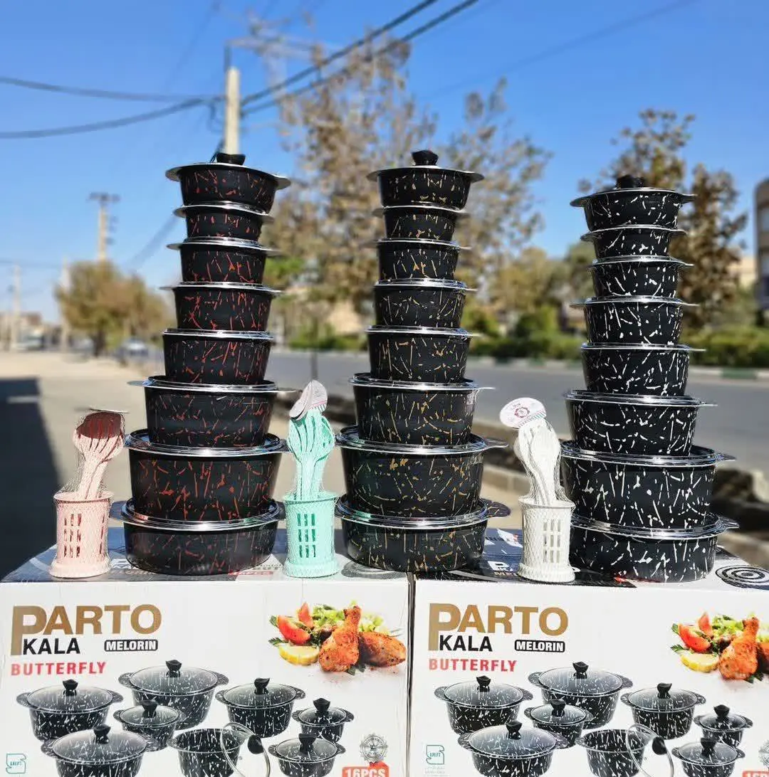 ورق ضخیم ۳ میل واقعی با دستهای یه تیکه مدل (پروانه‌ای) 
