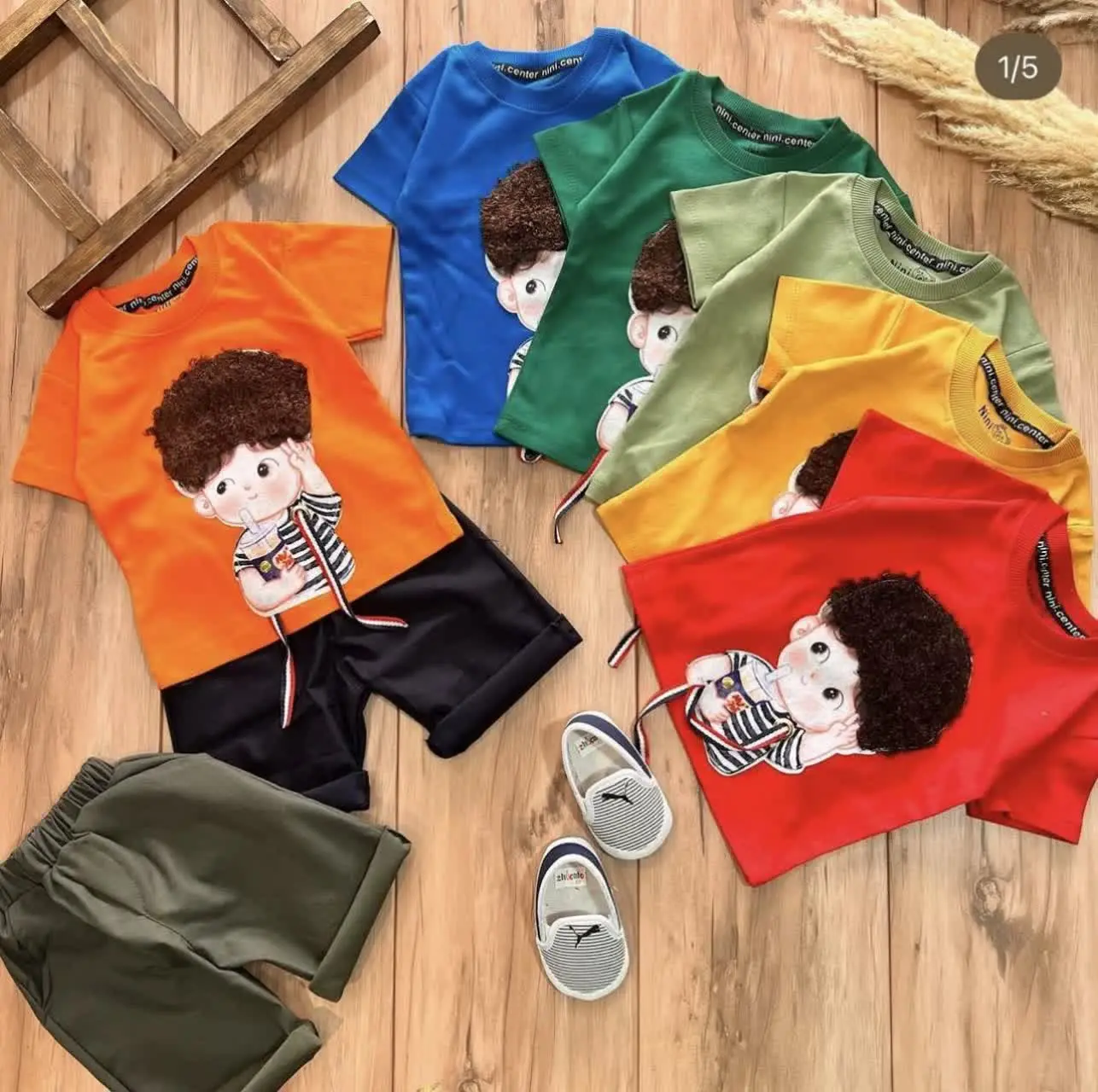 جنس تیشرت صد در صد پنبه دو رو 🦌
