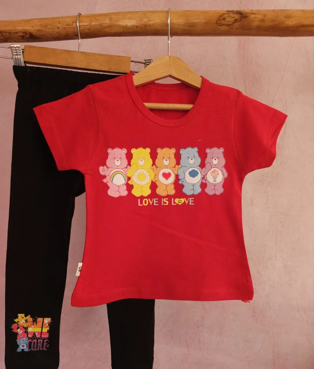 🔮تیشرت ساپورت دخترانه خرسهای مهربون🔮
