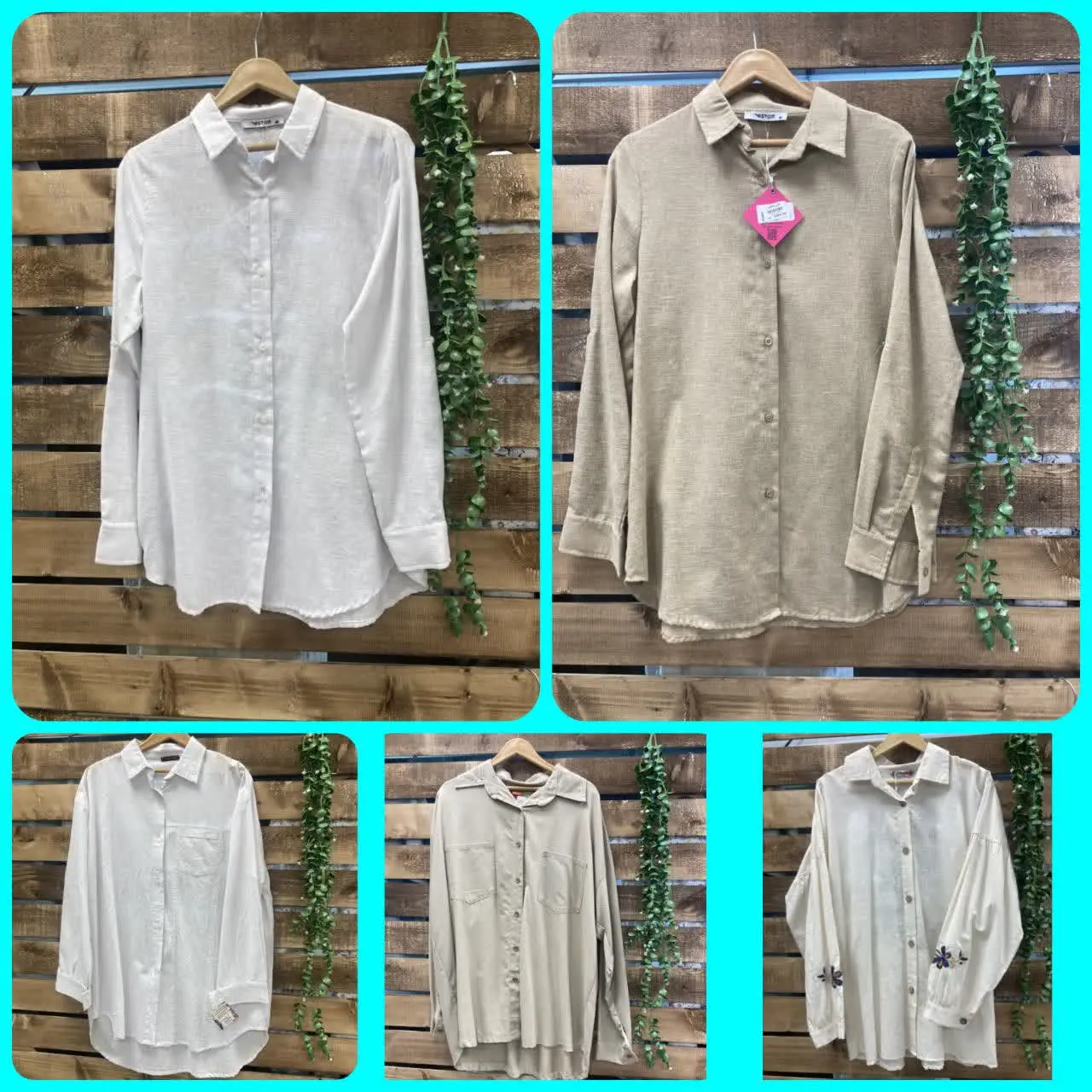 ۱ و ۲. تنپوش لینن اسلپ 
