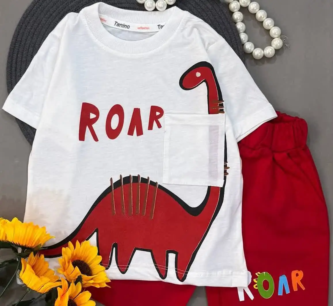تیشرت و شلوارک دایناسور 🦕
