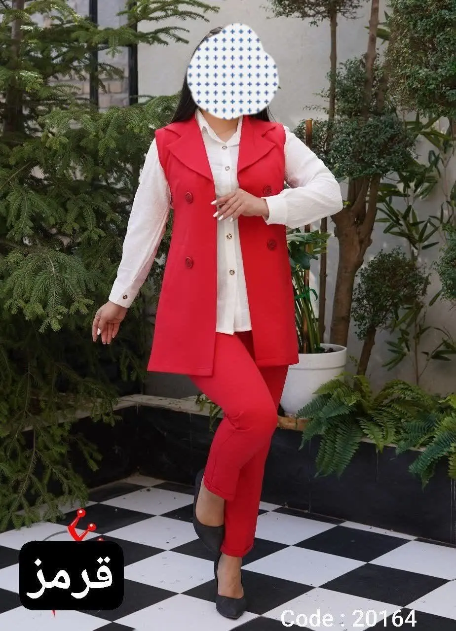 🖋نام: ست سه تیکه زنانه عسل سید
