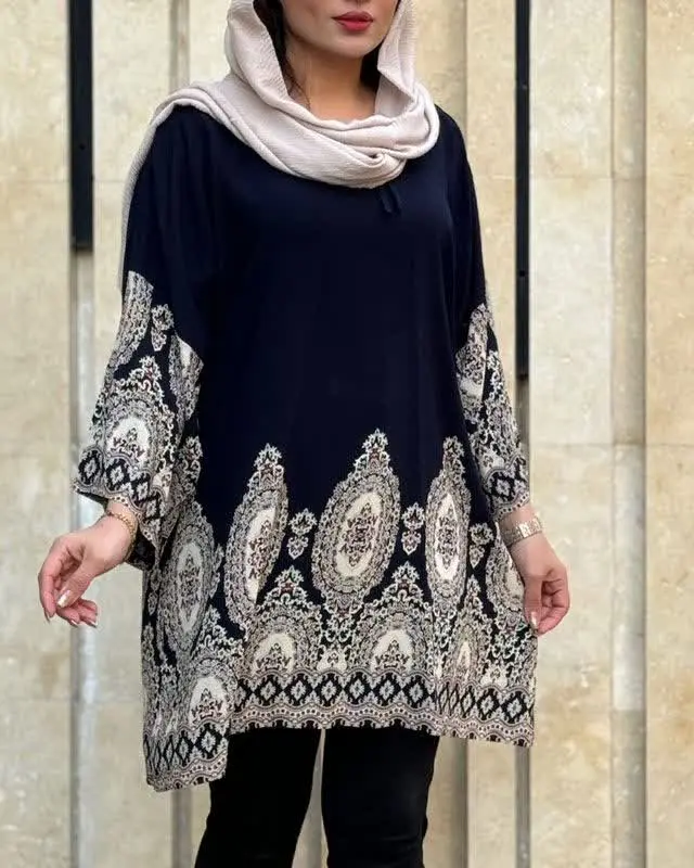 تونیک بیگ سایز آینه طرح اند...