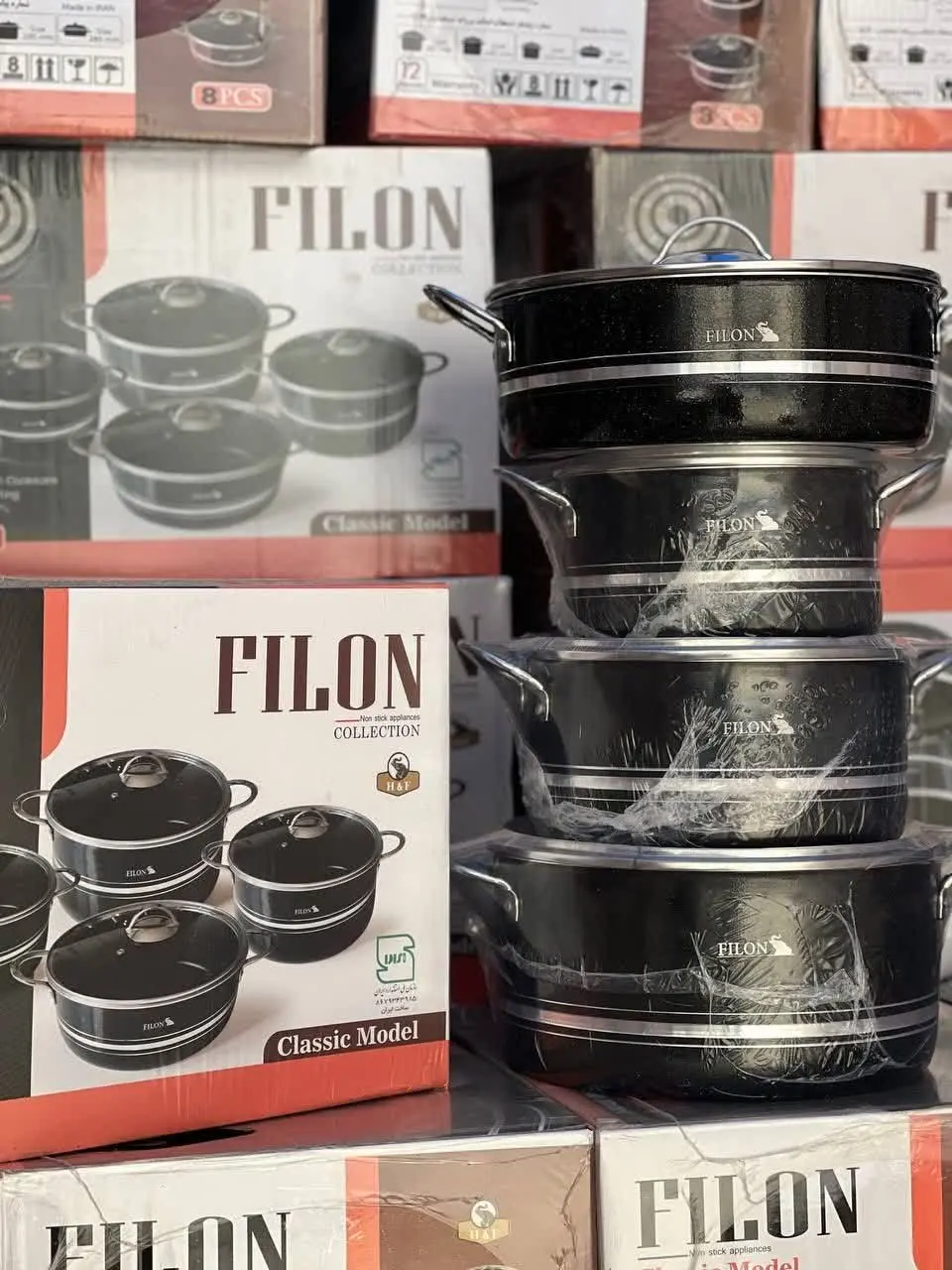 سرویس ۸ پارچه مدل کلاسیک فیلون😍👆
