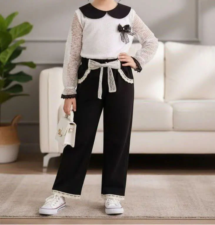 👚نام: شومیز شلوار بگ مجلسی❤️