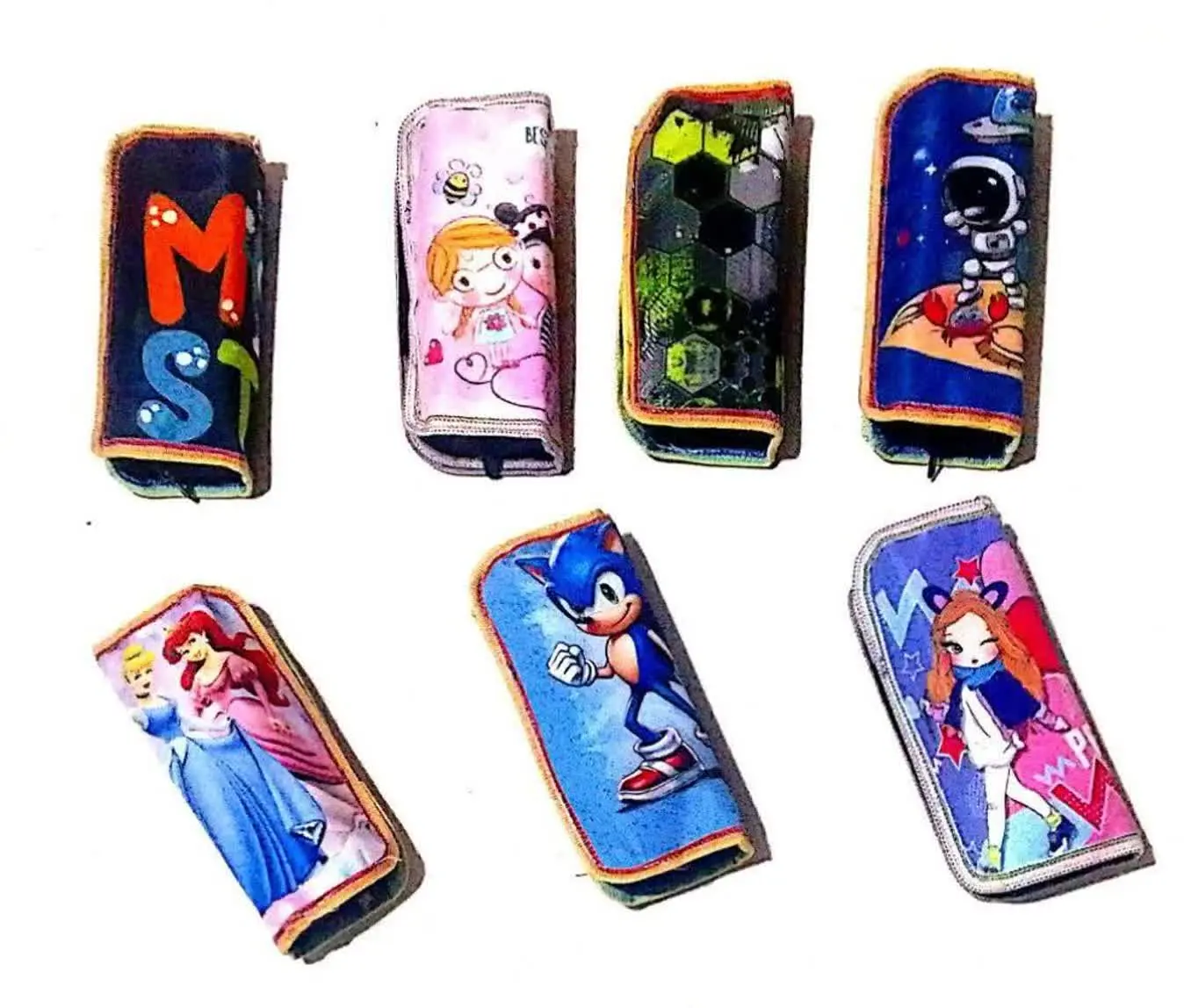 ❗ جامدادی سه زیپ چسب دار فا...