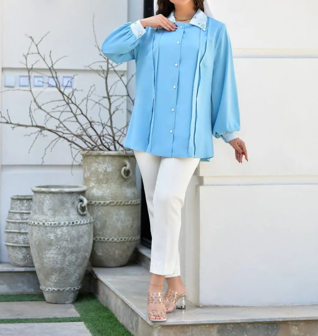 #شومیز مانتویی بهارک
