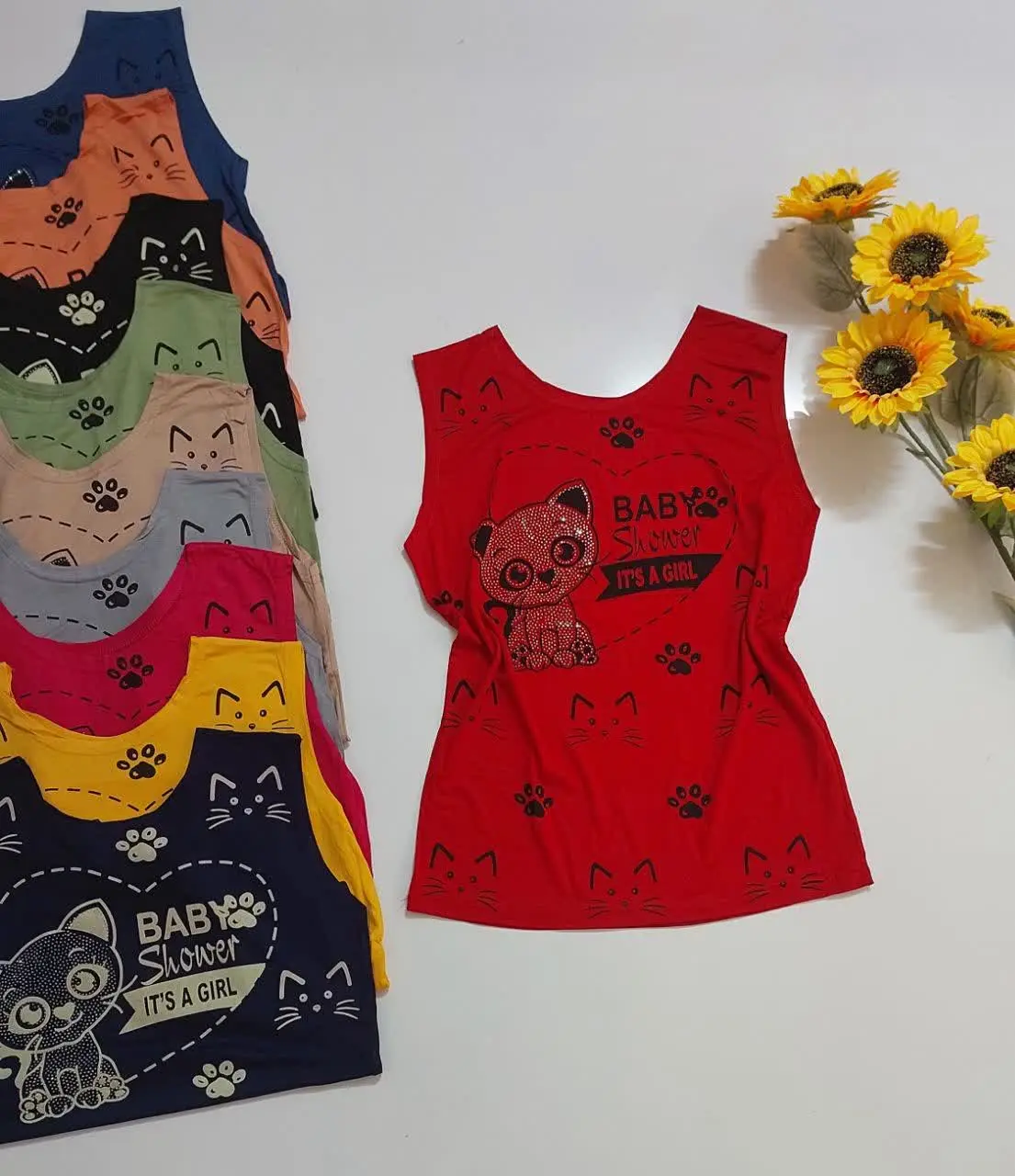 🍃 نام: تاپ زنانه دختر عینکی 
