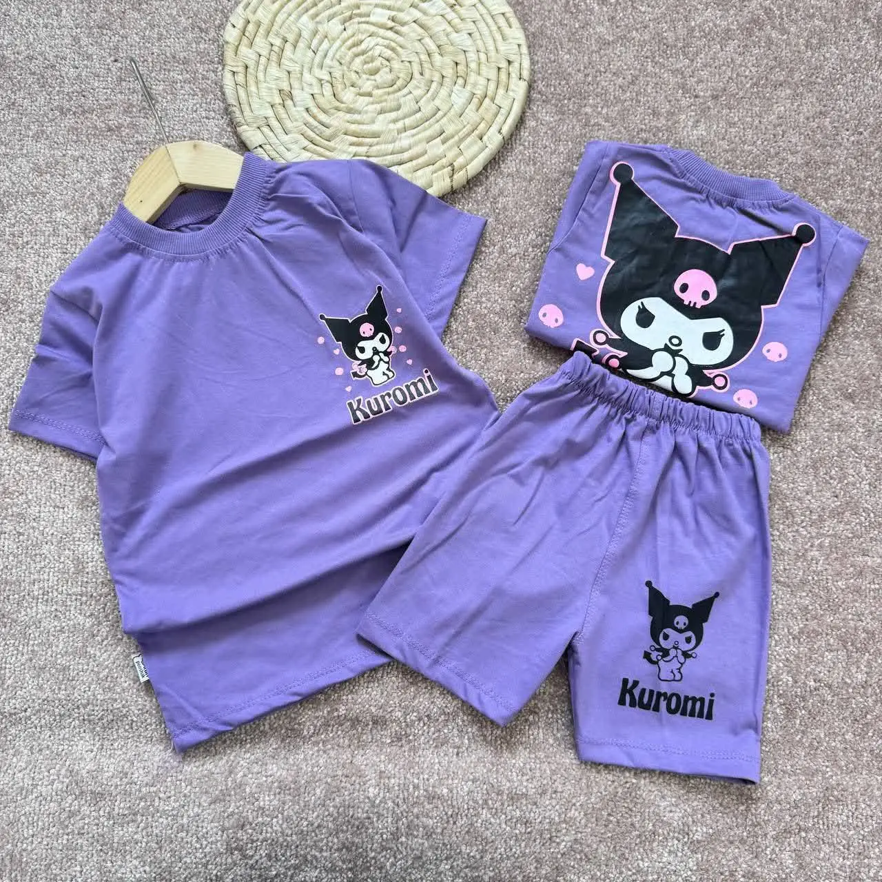 💞 ست دخترانه راحت و قشنگ کرومی 💞
