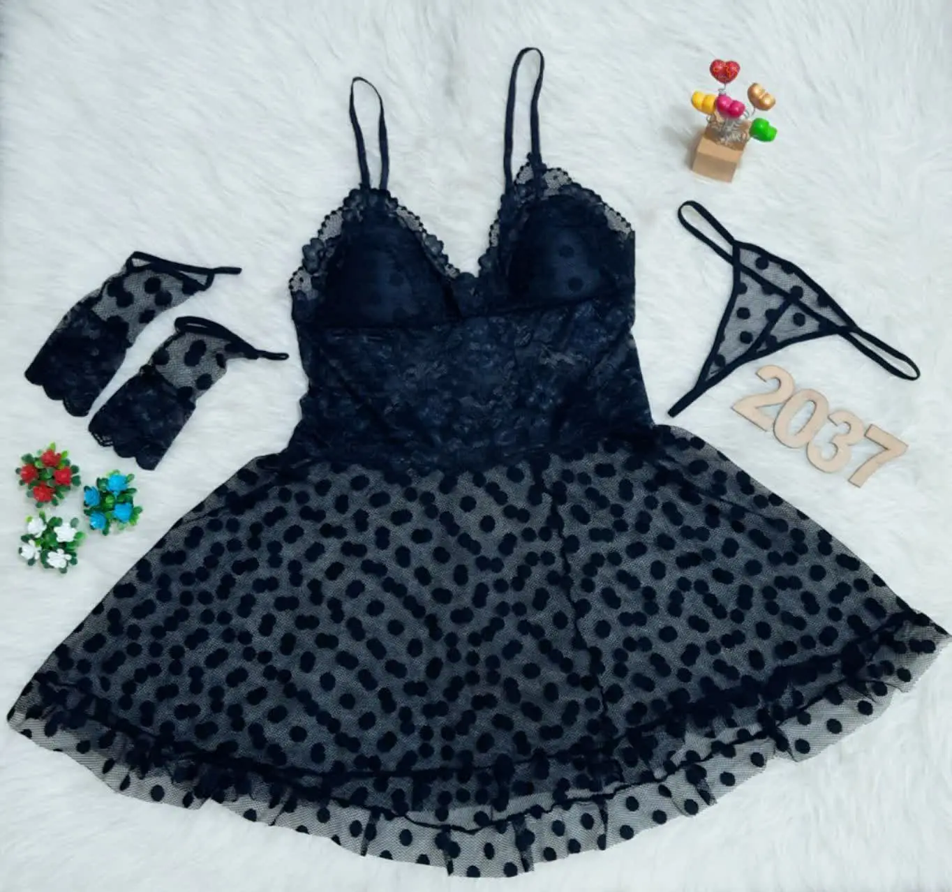 لباس خواب کاپدار Queen
