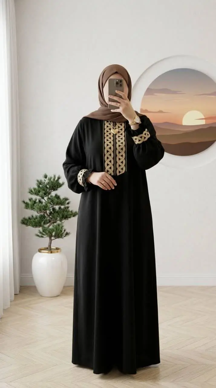 مانتوعبایی ویژه محرم مدل عا...