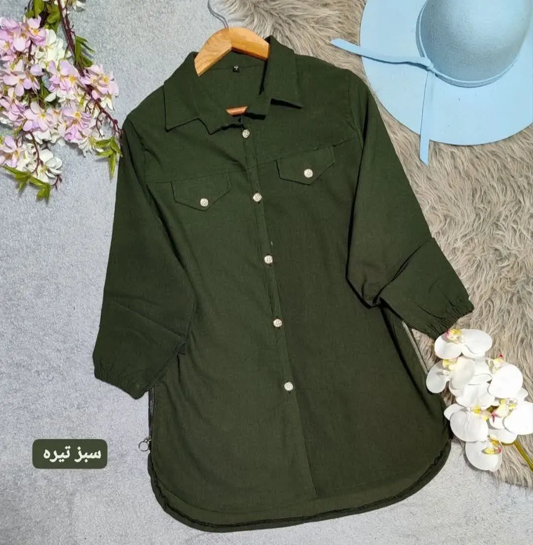 نام: مانتو بغل زیپ 
