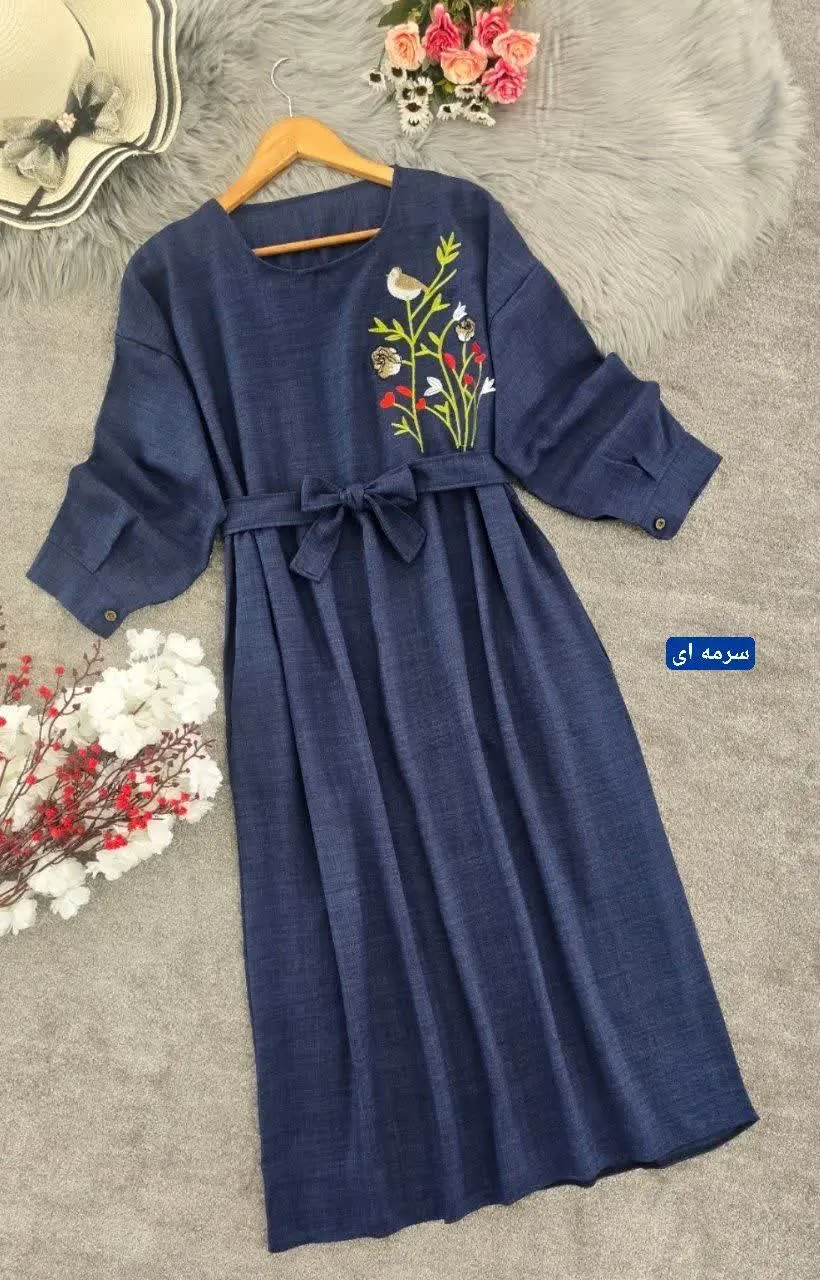 نام: پیراهن گلدوزی گنجشک
