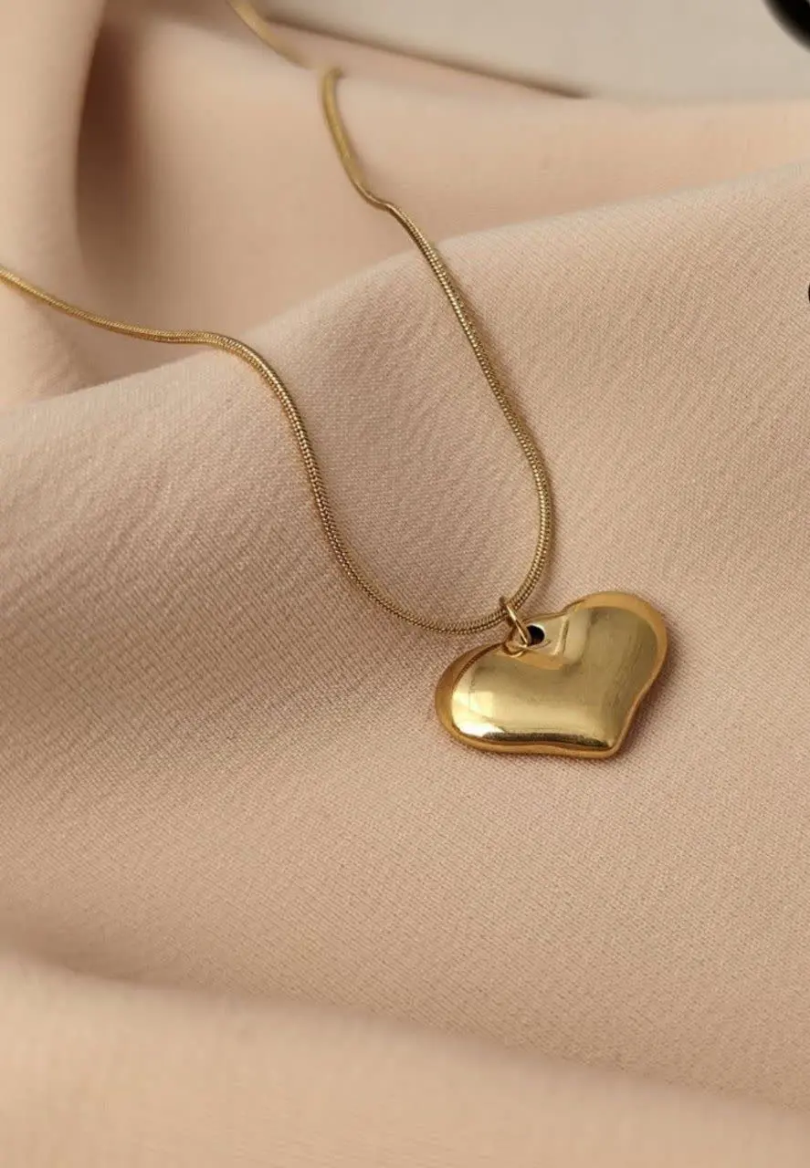 💍گردنبند قلب تیفانی با زنجی...