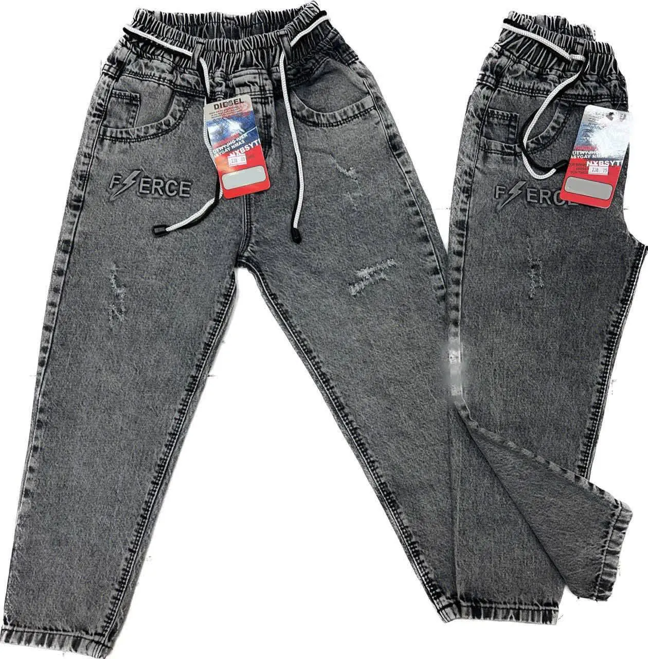 🔮شلوار جین مام فیت اسپرت🔮
