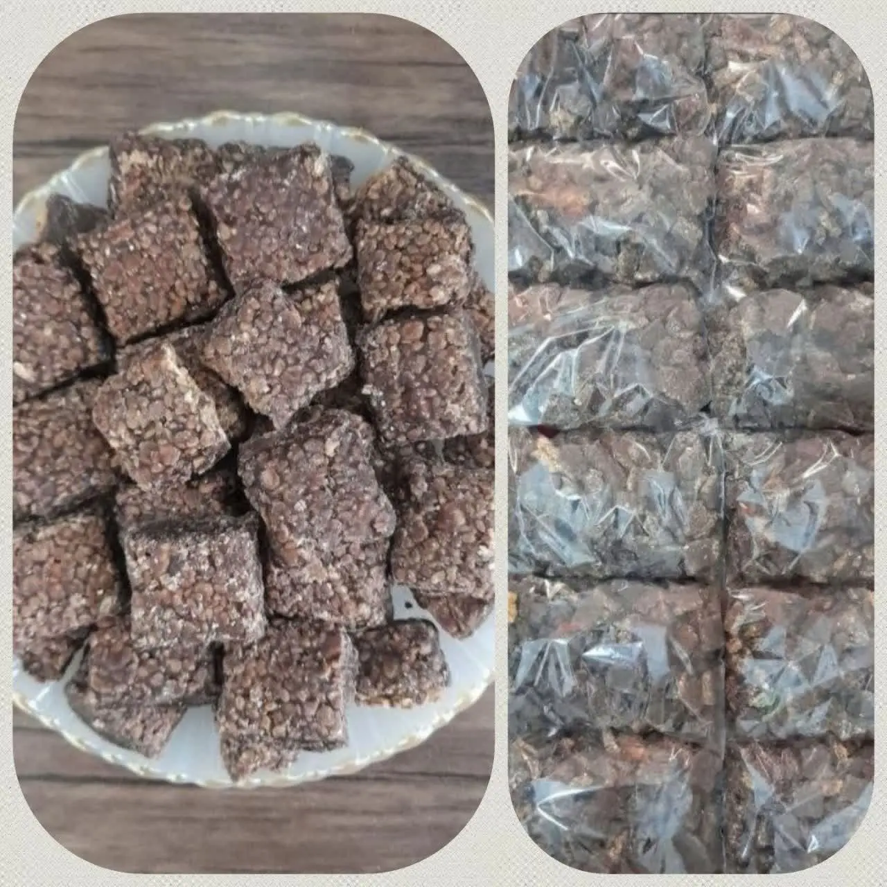 شارژ مجدد شکلات کنجدی خوشمز...