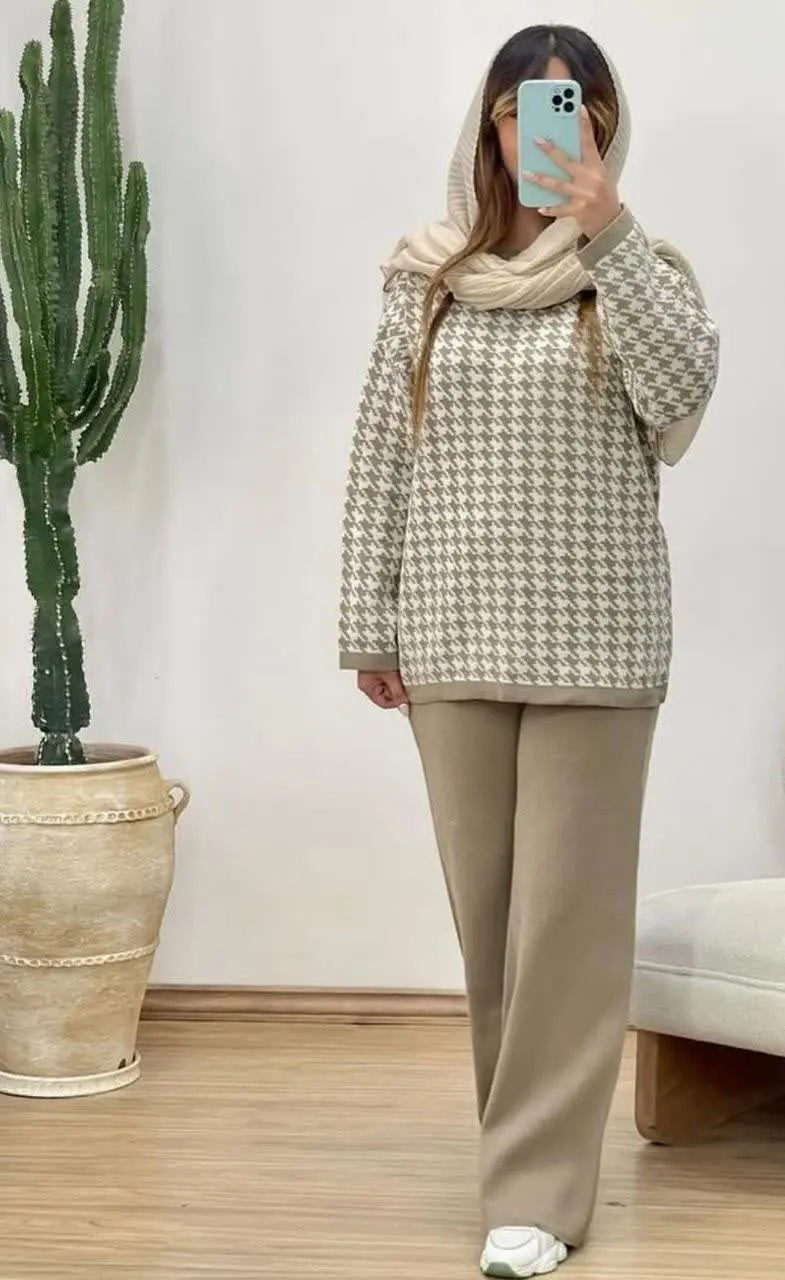 ❤️نام: بلوز و شلوار بافت پیچازی
