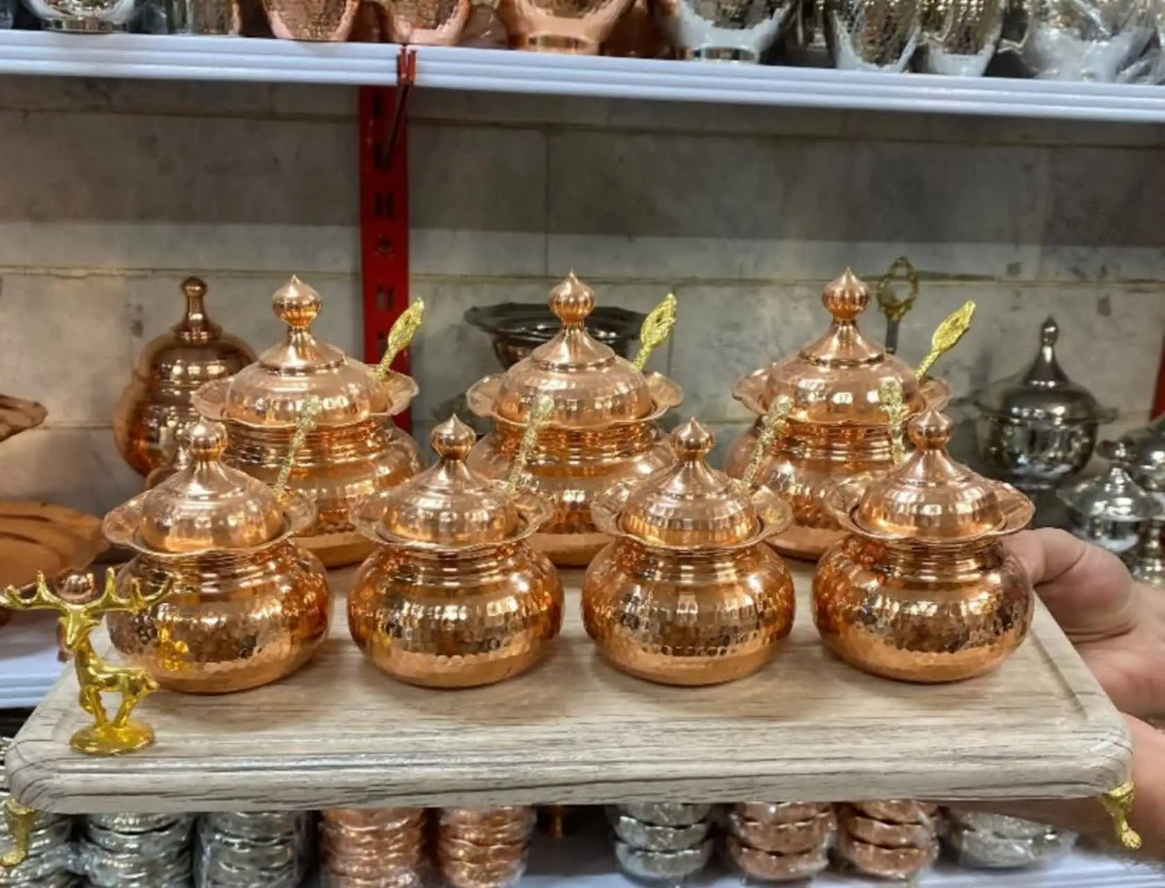 ست پاسماوری ۷تایی لب چین 
