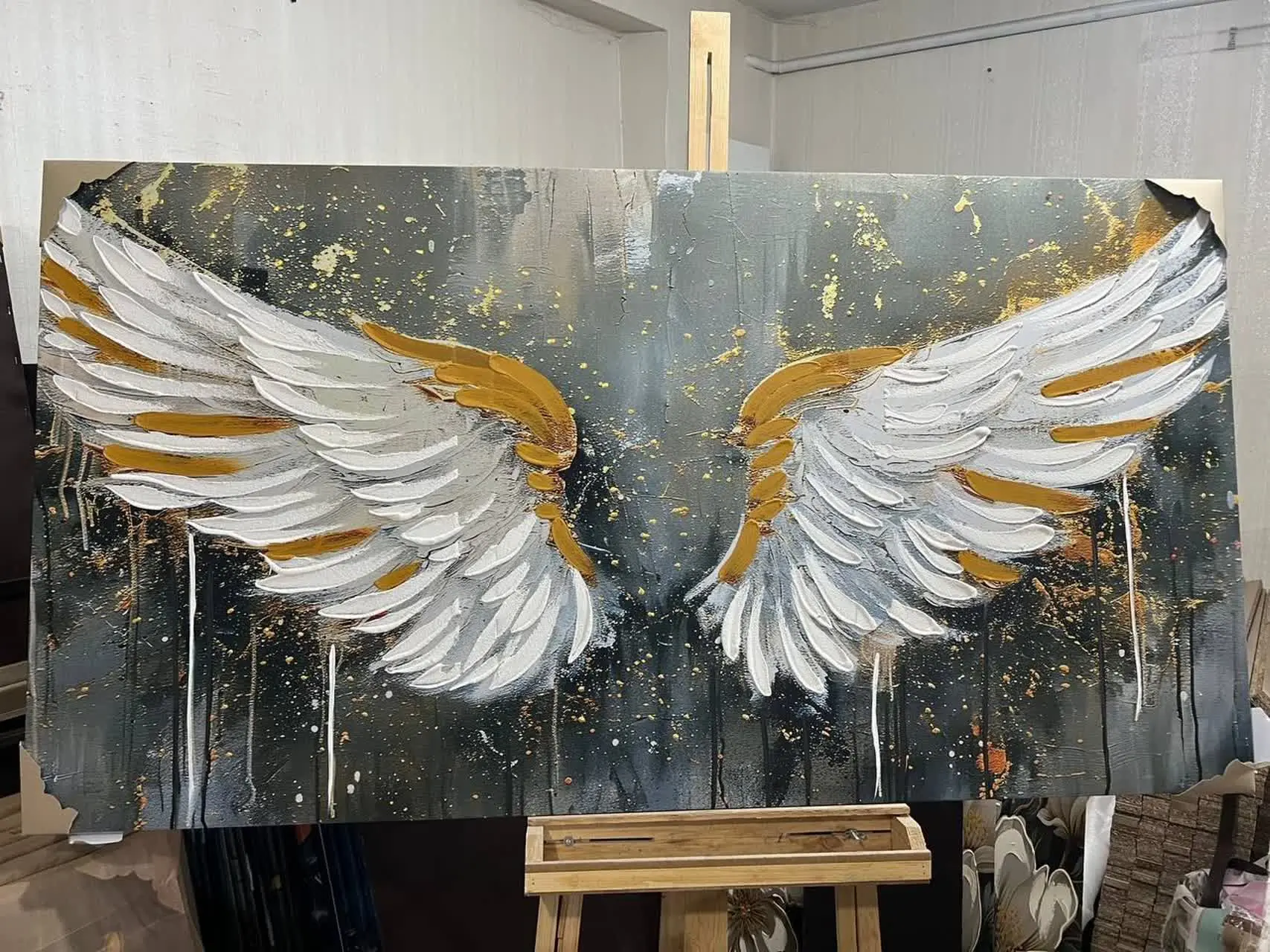 🎨 تابلوی «بال های آزادی» –...