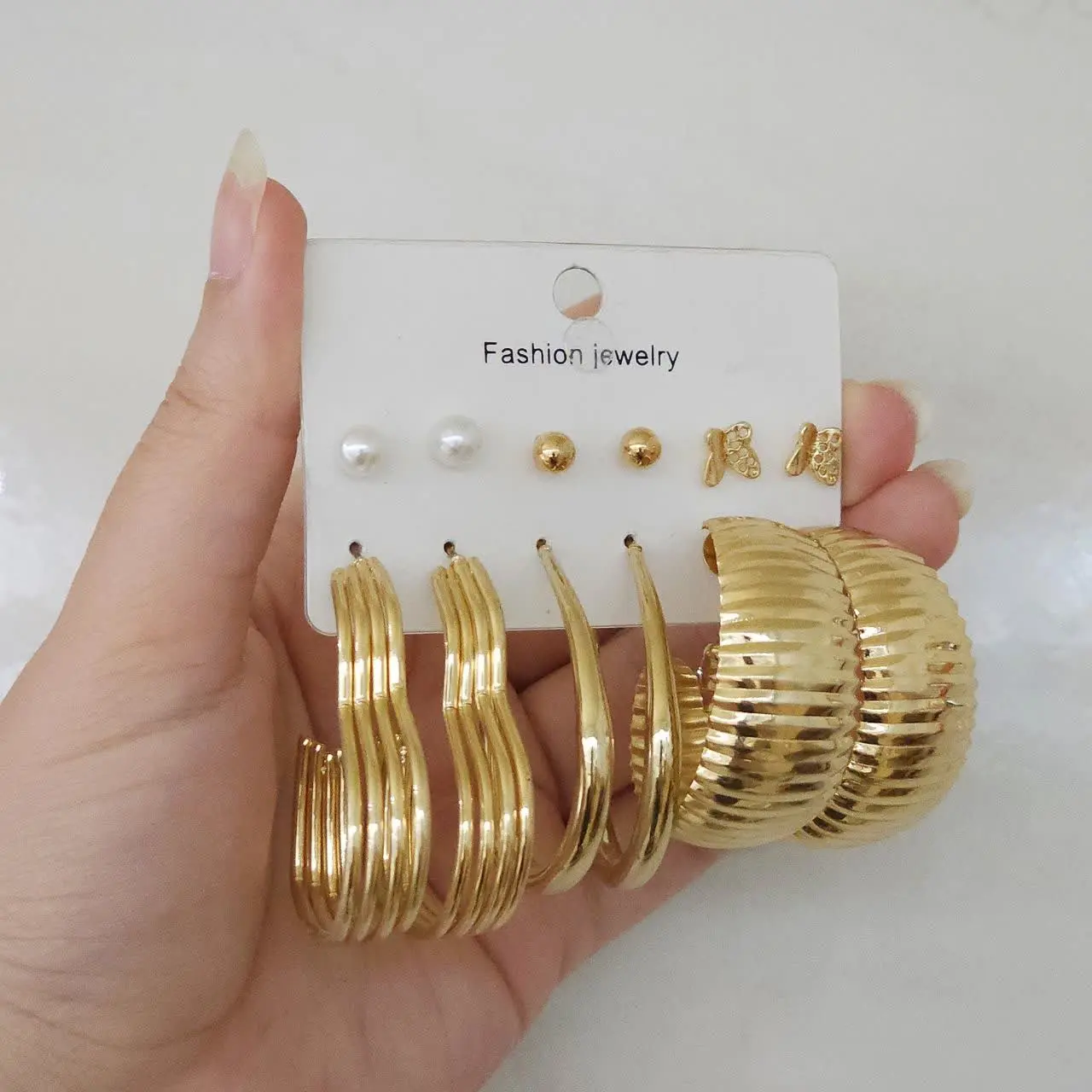 #گوشواره Fashion Jewelry کد ۱۲۱۳
