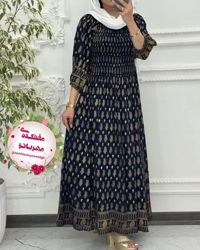 پیراهن طلاکوب هندی (وارداتی) 
