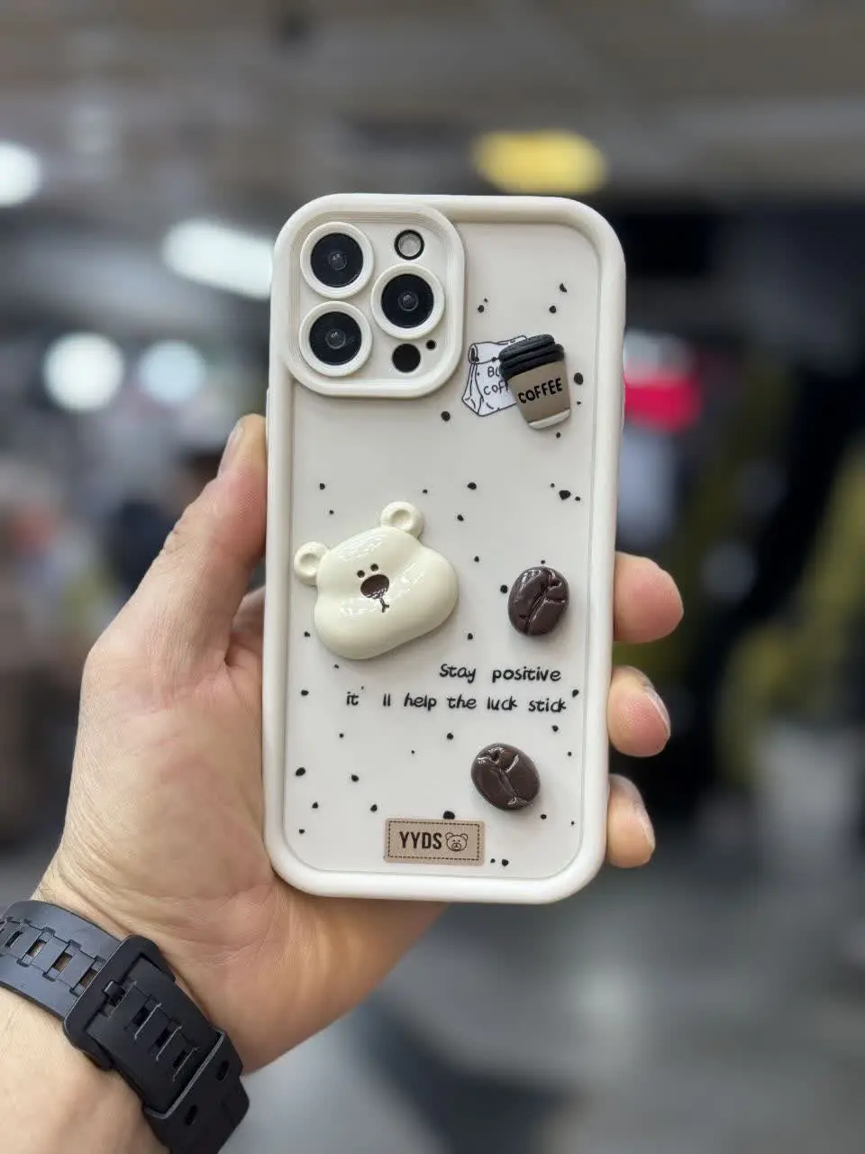 📱مدل قاب: قاب خرس کافی سولید مخصوص انواع #سامسونگ #شیائومی #هواوی و #آیفون
