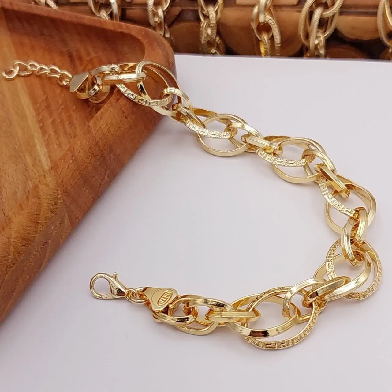 💫#دستبند ترند و شیک طرح طلا 🤩💫🔥
