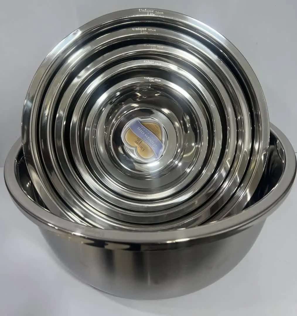 کاسه ۶ تکه لبه دار یونیک لایف 
