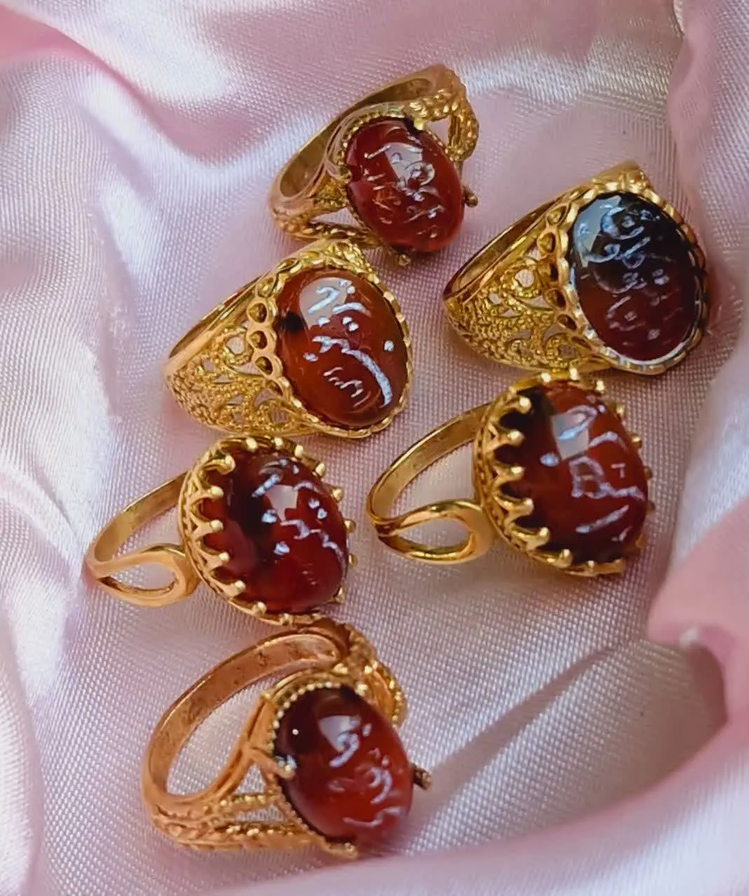 موجودی انگشتر‌های حکاکی …
