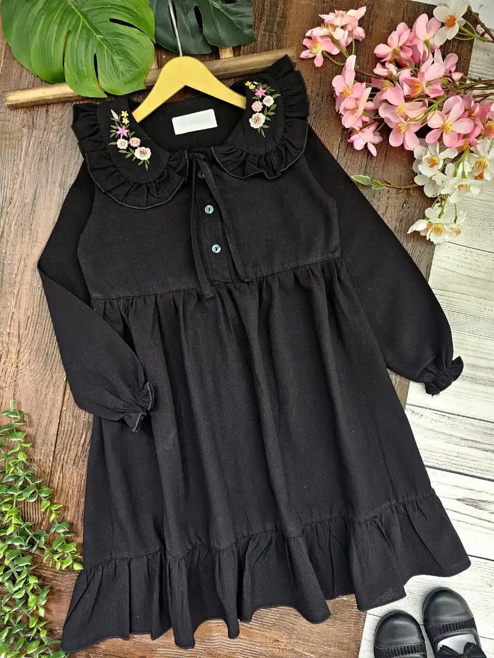 پیراهن چین دار
