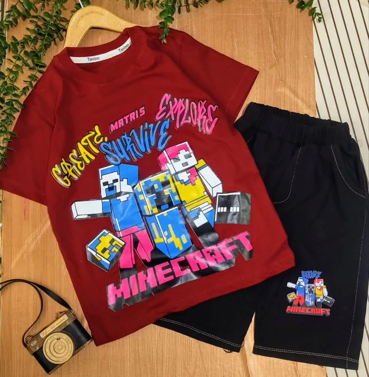 تیشرت و شلوارک پسرانه ماین...