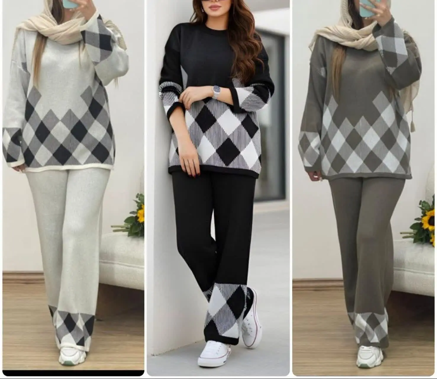 ست بافت لوزی