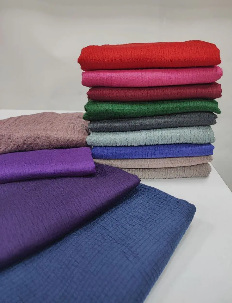 ☘ شال نخی پفکی 🤩