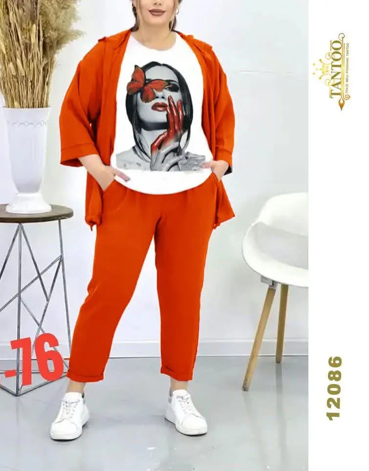 ست شومیز تاپ شلواراسپرت سای...