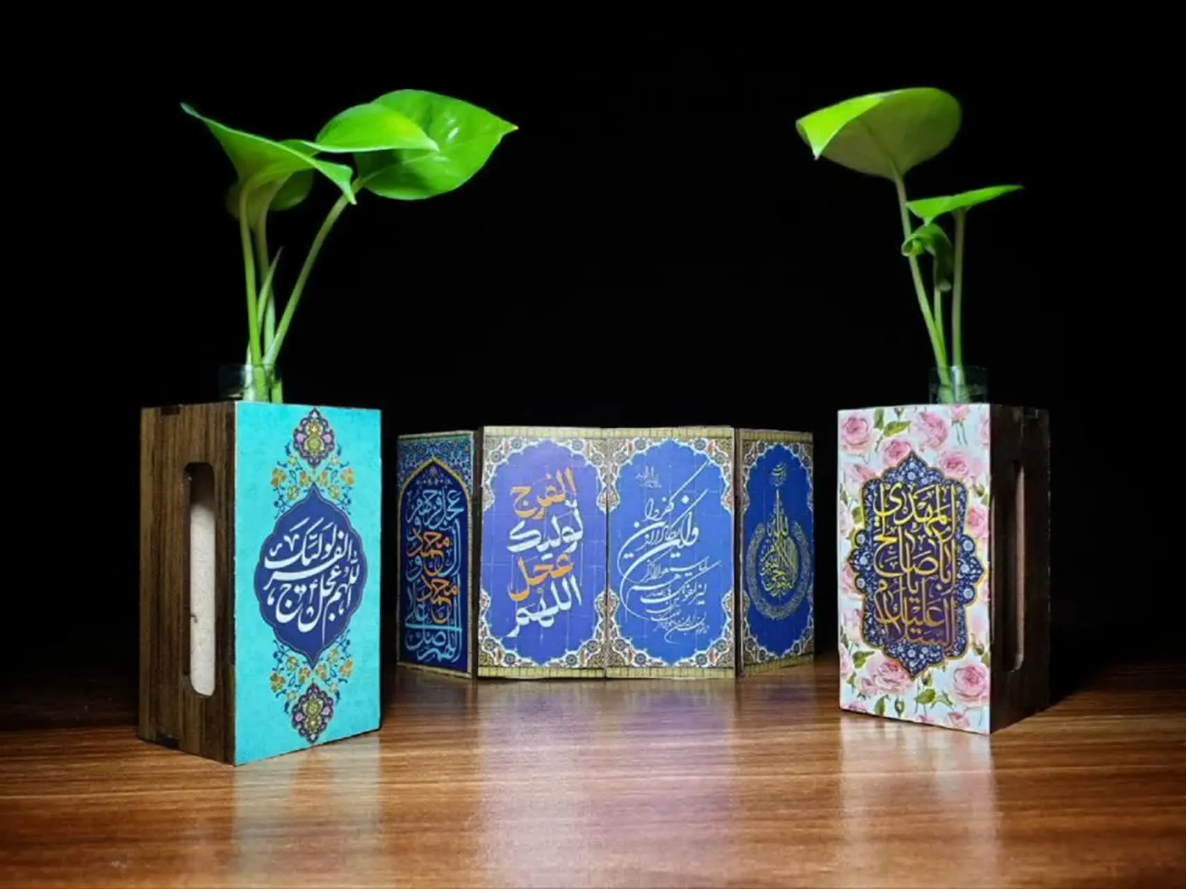 گلدانهای رومیزی فانتزی وجذاب😍
