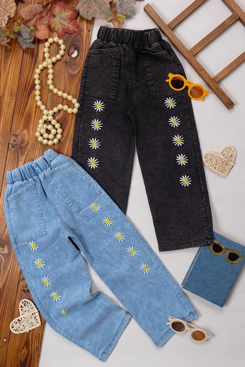 👖شلوار نیل دخترانه 👩👩
