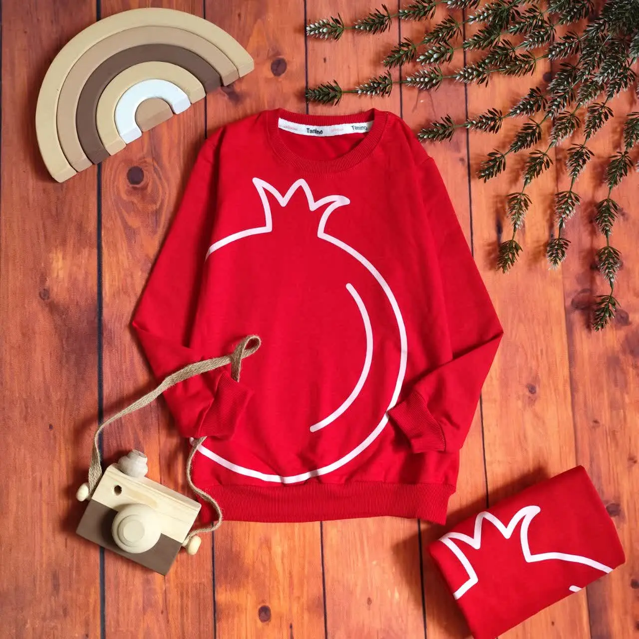 😍بلوز تک یلدایی انار، جنس پ...