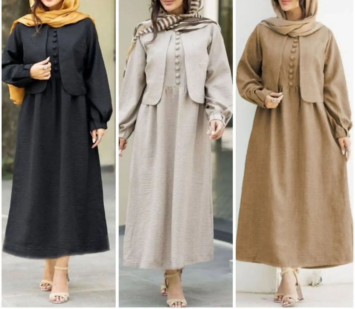 👚نام: ست دوتیکه کت و سارافو...