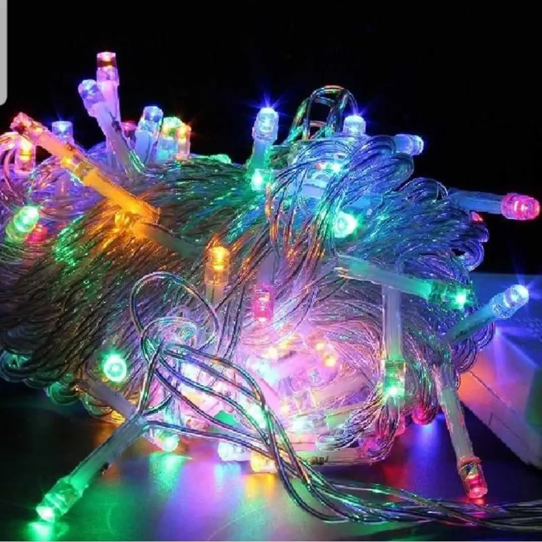 🔴 #ریسه ال ای دی ۱۰متری ۱۰۰لامپ ریموت دار
