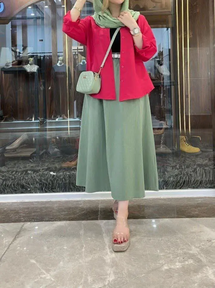 نام: شومیز مانتویی رژینا
