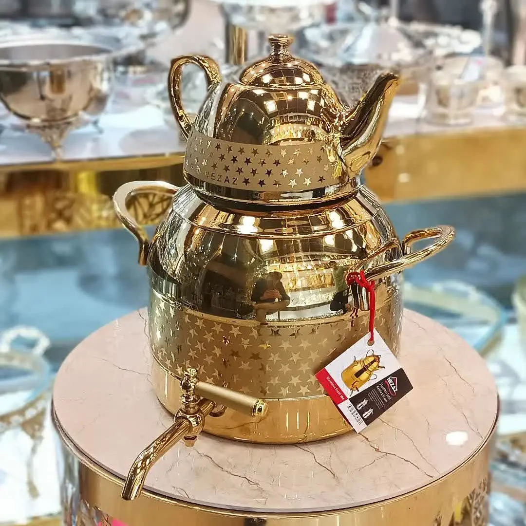 کتری قوری‌های طلایی نزاز
