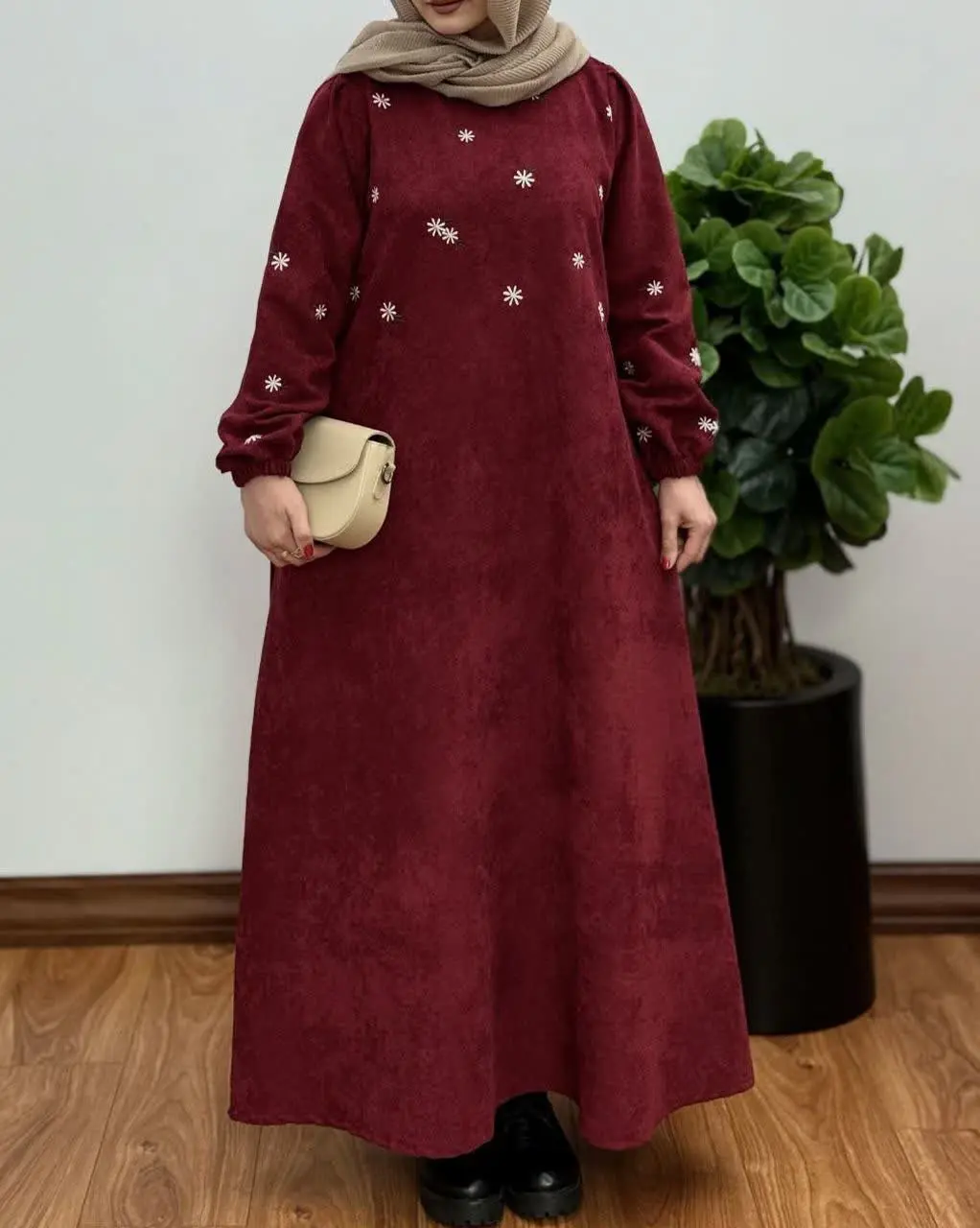 پیراهن مانتویی بابونه