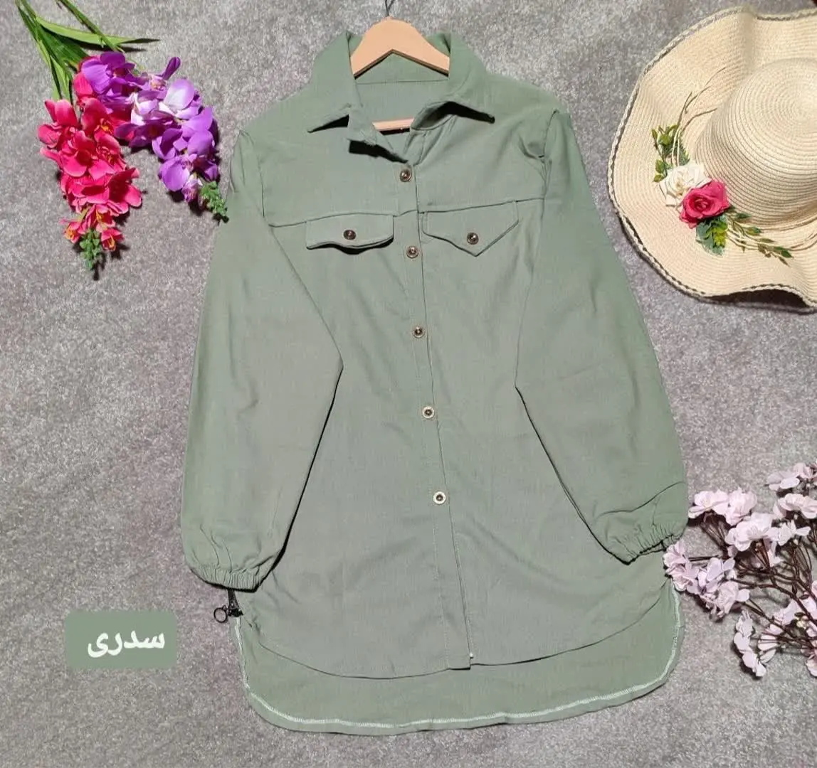 نام: مانتو بغل زیپ 
