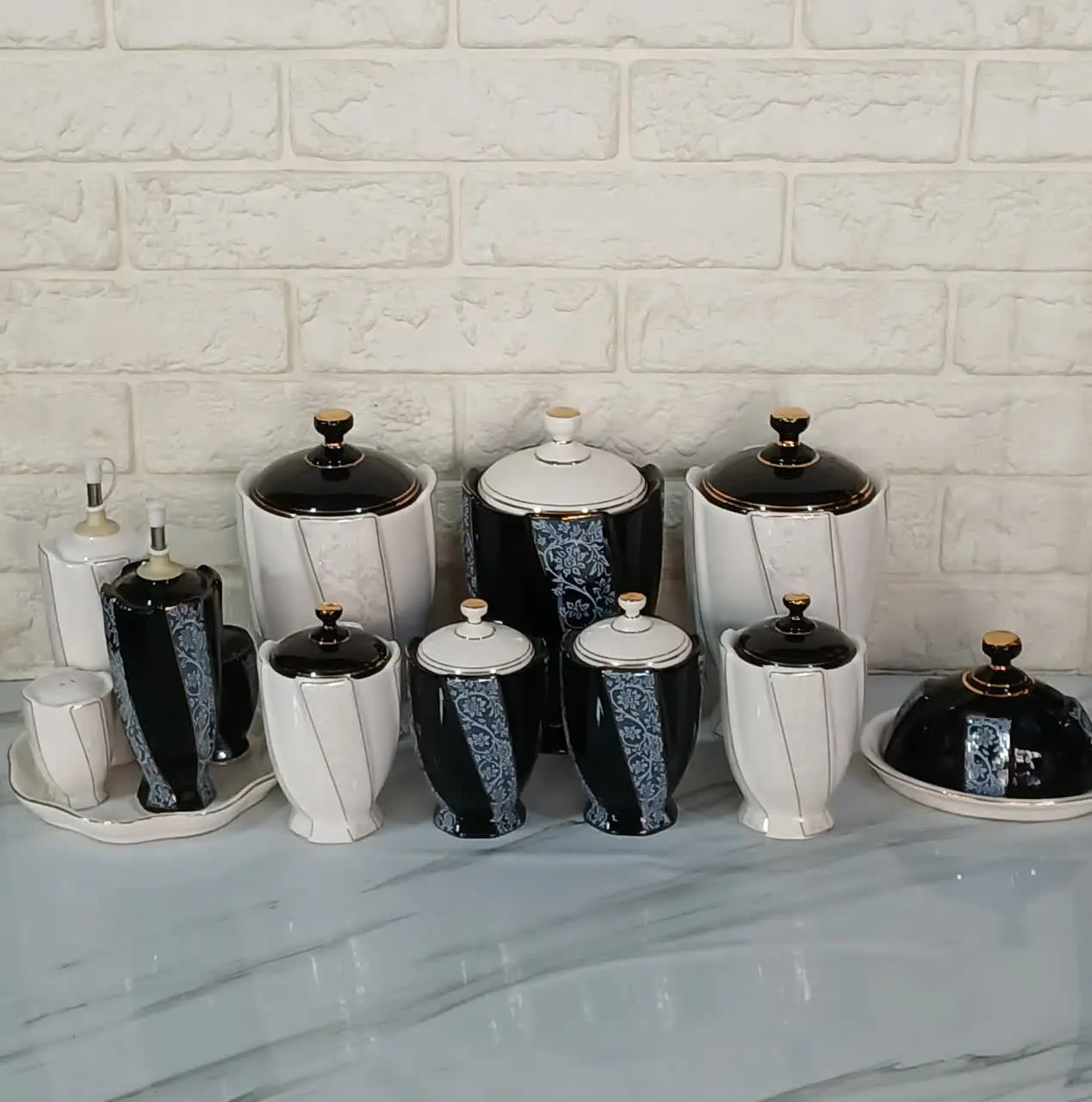 #ست پاسماوری ۲۱ پارچه سرامیکی🍓
