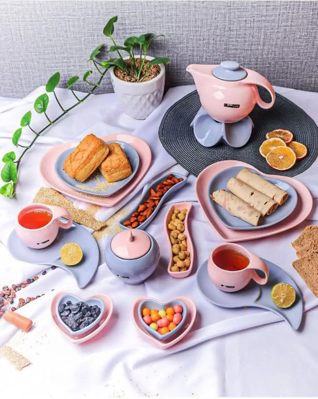 💯سرویس ۱۹ پارچه صبحانه خوری ایسرام😍👆
