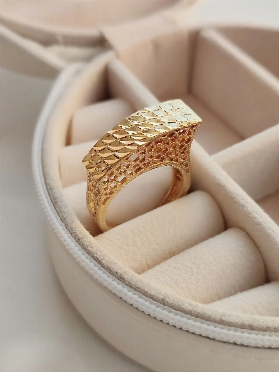 انگشتر فیوژن طلا روس 
