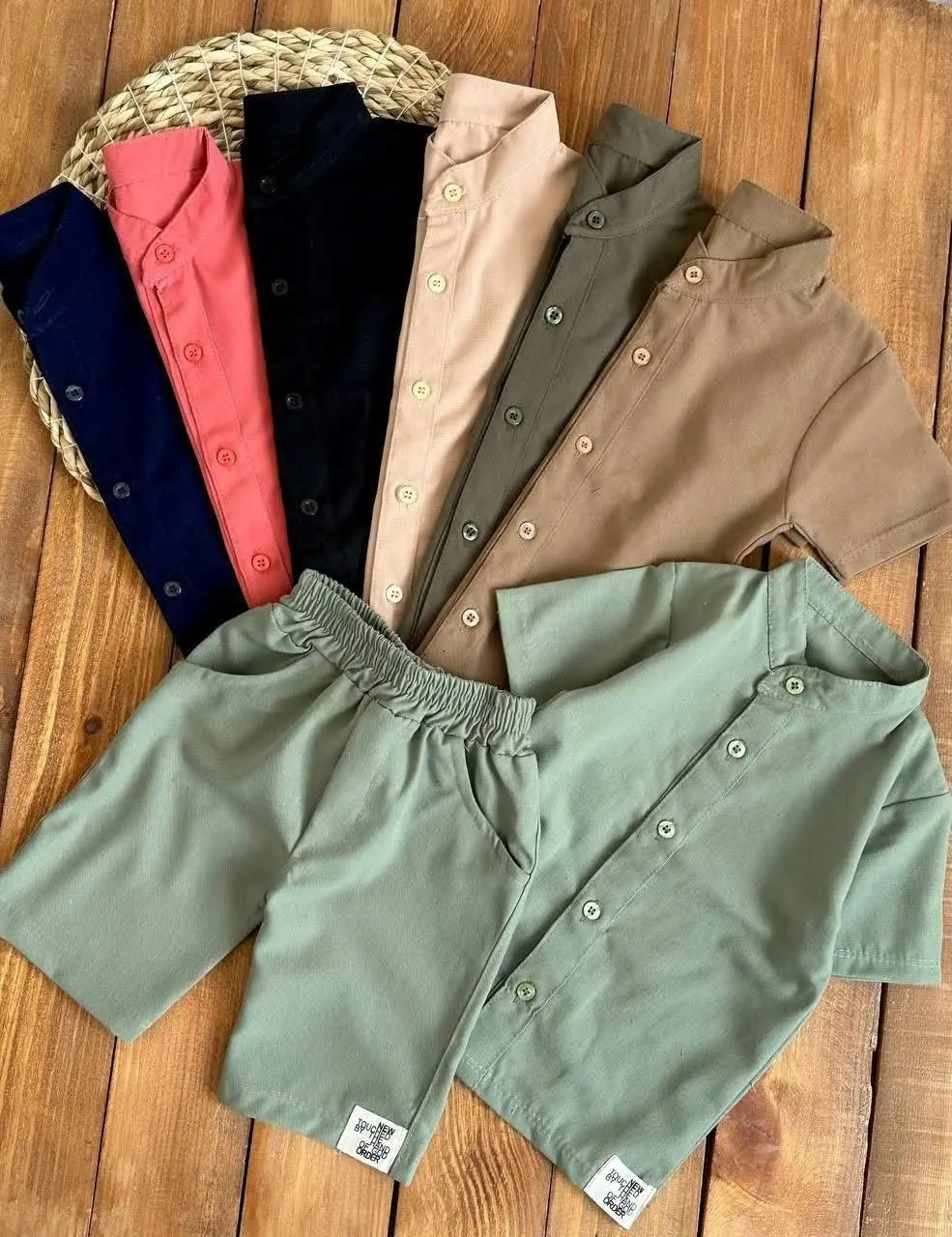 👚نام: ست پیرهن شلوارک پسرانه مجلسی
