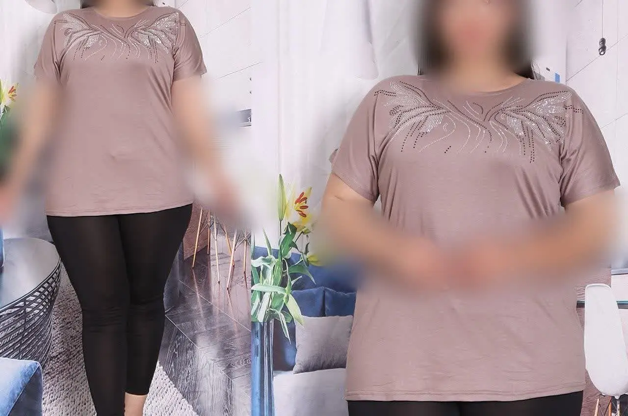 تیشرت. قواره بزرگ. نگین رعدو برقی 
