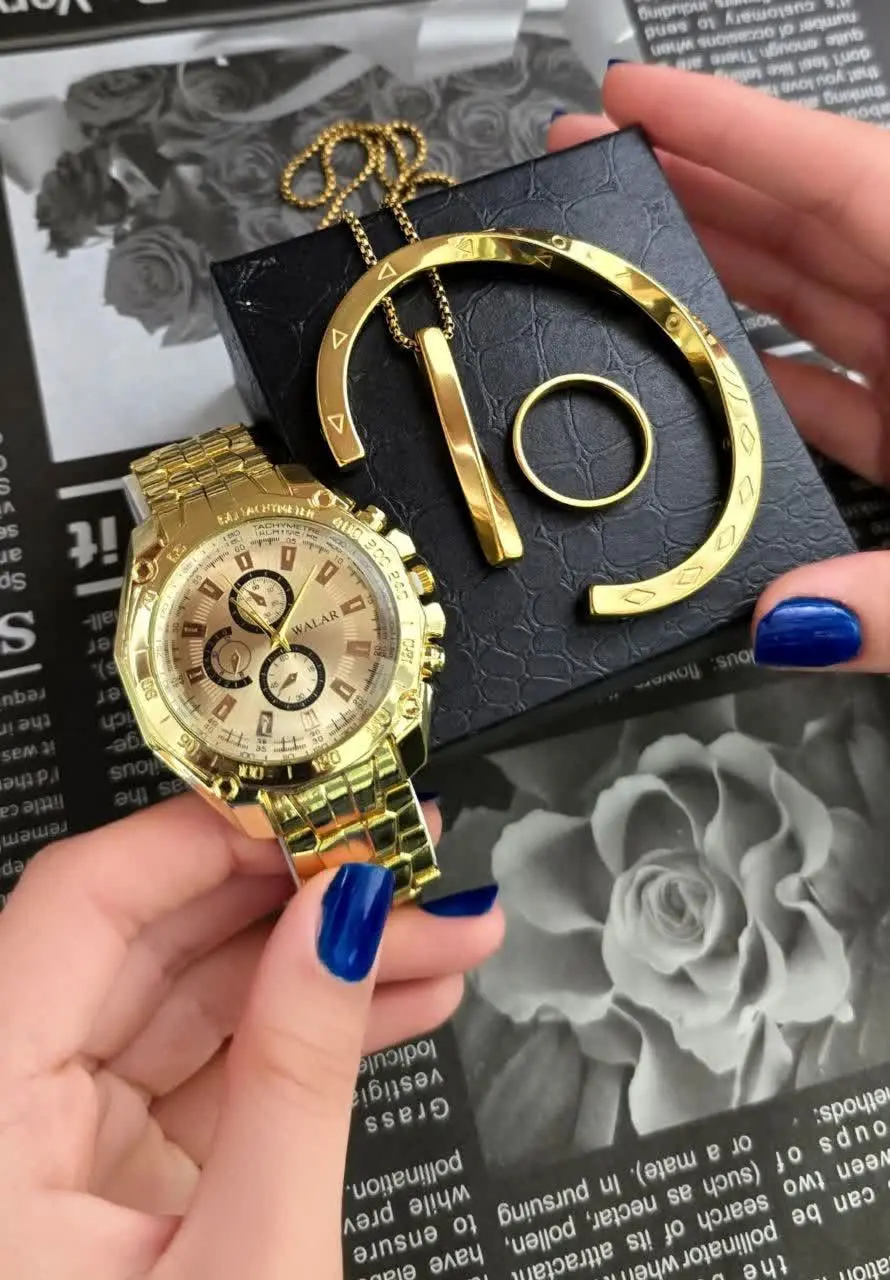 ستساعت و دستبند و حلقه