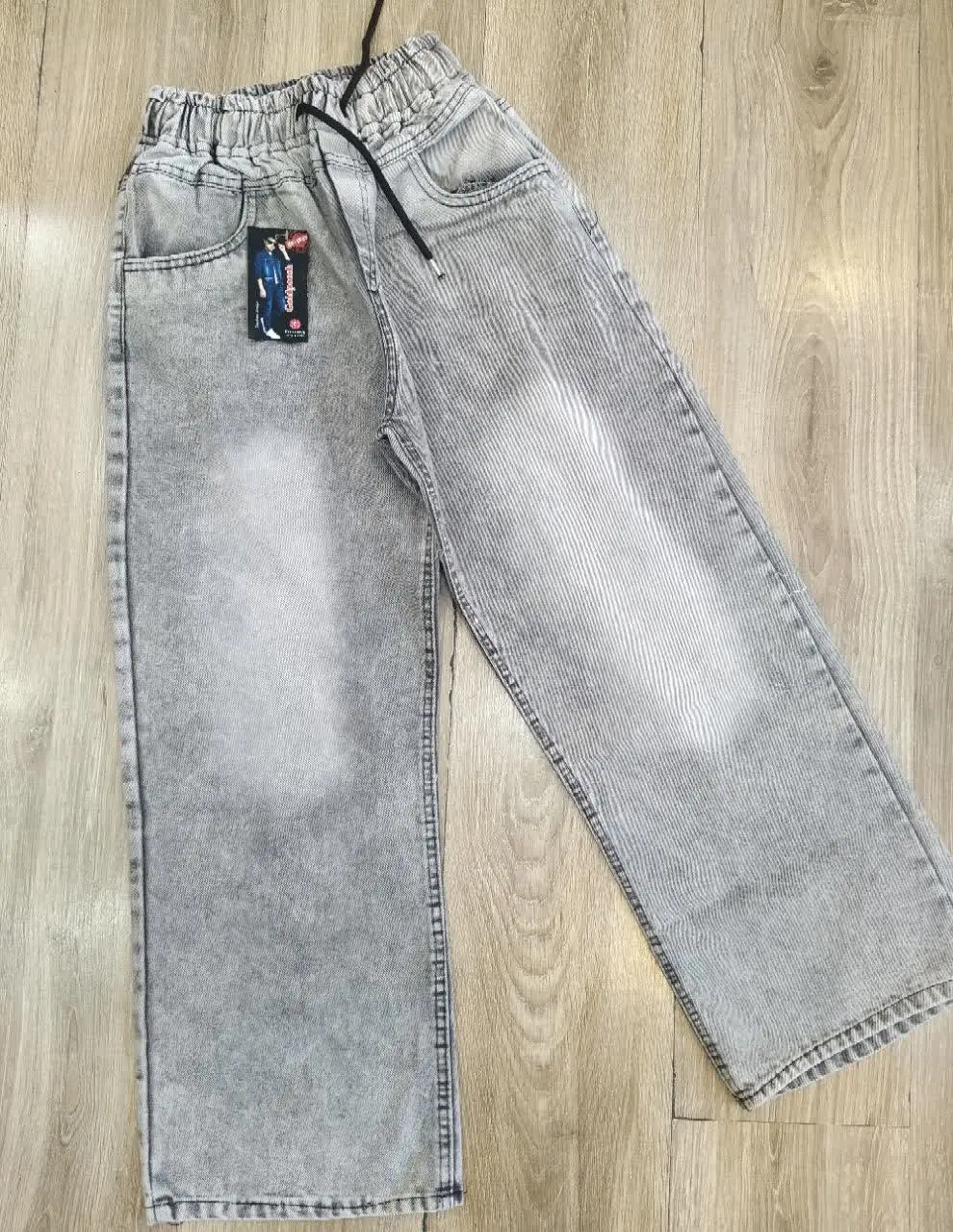 Ⓜ️شلوار لی بگ اسپرت شیک و ل...